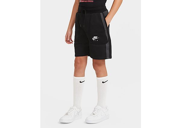 Nike Short en molleton Nike Air pour Garçon plus âgé - Black/Dark Smoke Grey/White, Black/Dark Smoke