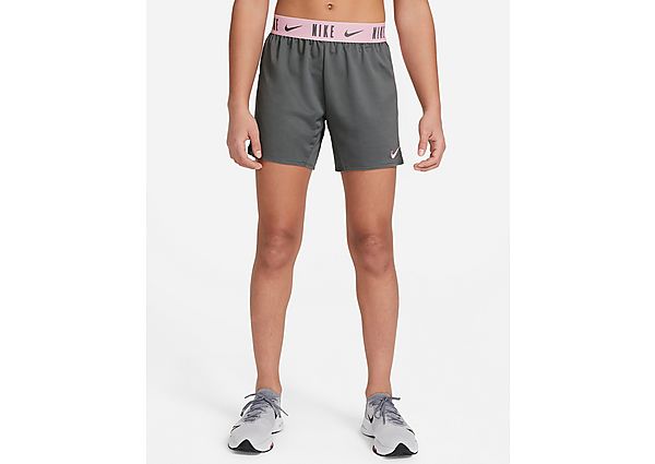 Nike Short de training Nike Dri-FIT Trophy 15 cm pour Fille plus âgée - Smoke Grey/Arctic Punch/Arct