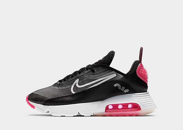Nike Baskets Air Max 2090 Femme - Black/White/Pink Blast/Metallic Silver, Black/White/Pink Blast/Met