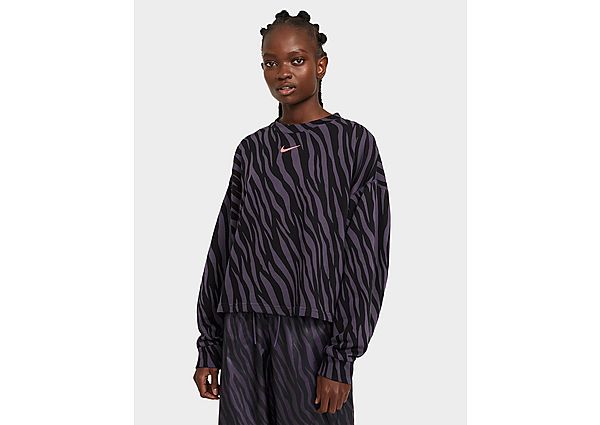 Nike Haut Nike Sportswear Icon Clash pour Femme - Dark Raisin/Bright Mango, Dark Raisin/Bright Mango