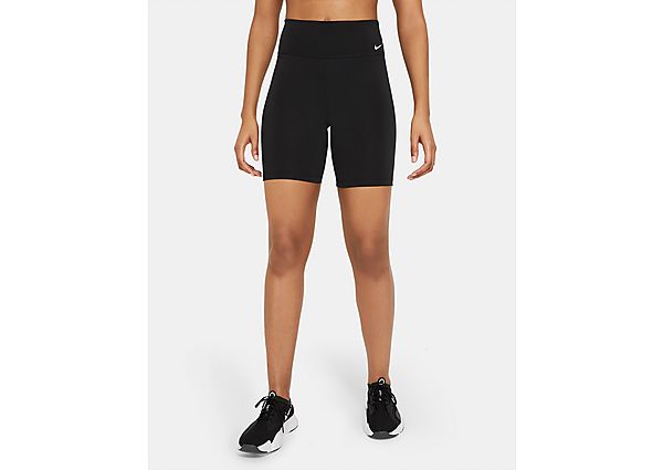 Nike Cycliste taille mi-haute Nike One 18 cm pour Femme - Black/White, Black/White