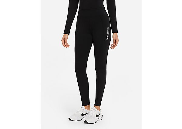 Nike Legging Nike Sportswear Leg-A-See pour Femme - Black/White, Black/White