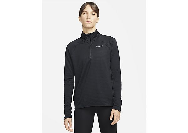 Nike Haut de running à demi-zip Nike Therma-FIT pour Femme - Black, Black