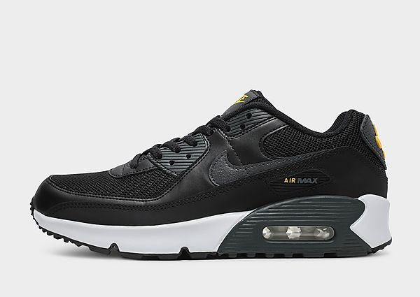 Nike Chaussure Nike Air Max 90 pour Enfant plus âgé - Black/University Gold/White/Dark Smoke Grey, B