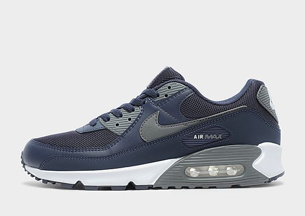 Nike Chaussure Nike Air Max 90 pour Enfant plus âgé - Obsidian/White/Iron Grey, Obsidian/White/Iron