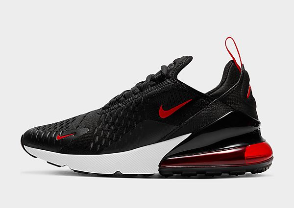 Nike Chaussure Nike Air Max 270 pour Enfant plus âgé - Black/Dark Smoke Grey/White/University Red, B