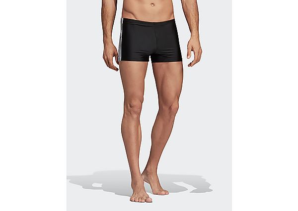 adidas Boxer de natation 3-Stripes - Black / White, Black / White