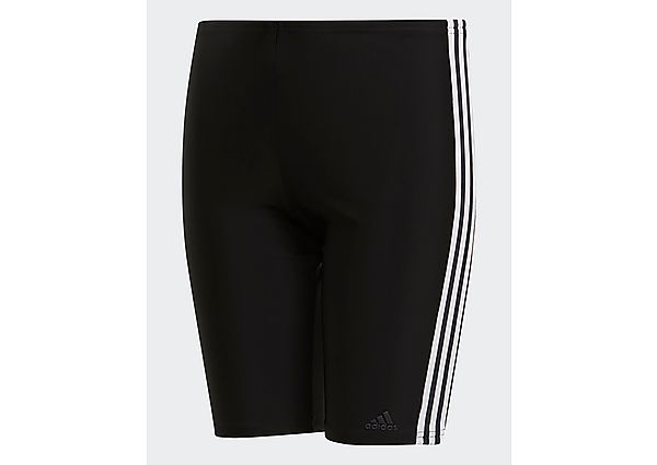 adidas Jammer de natation 3-Stripes - Black / White, Black / White