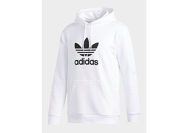 adidas Originals Sweat-shirt à capuche Trefoil - White, White