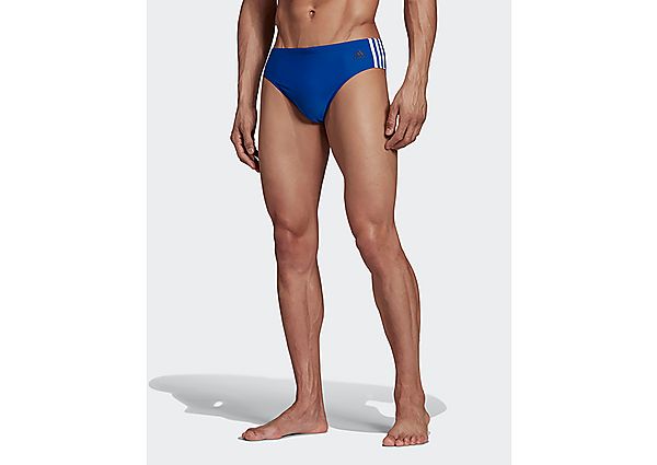 adidas Slip de natation Fitness 3-Stripes - Collegiate Royal / White, Collegiate Royal / White