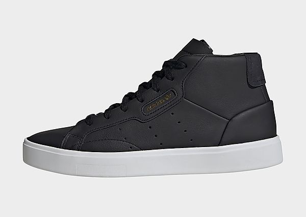 adidas Originals Chaussure Sleek Mid - Core Black / Core Black / Crystal White, Core Black / Core Bl