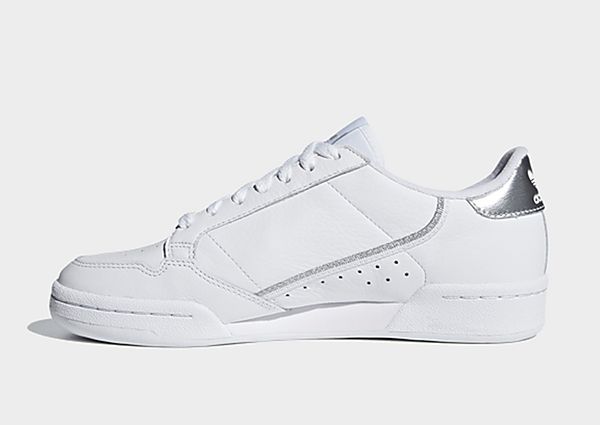 adidas Originals Chaussure Continental 80 - Cloud White / Cloud White / Silver Met., Cloud White / C