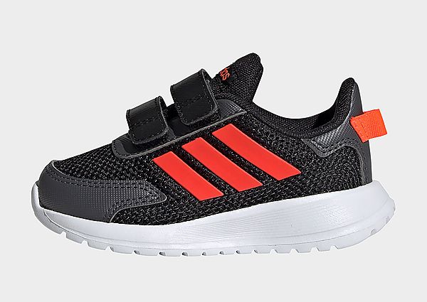 adidas Chaussure TENSAUR RUN I - Core Black / Solar Red / Grey Six, Core Black / Solar Red / Grey Si