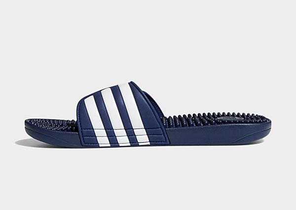adidas Claquette Adissage - Dark Blue / Cloud White / Dark Blue, Dark Blue / Cloud White / Dark Blue
