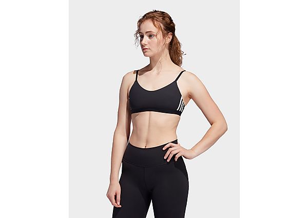 adidas Brassière All Me 3-Stripes - Black / White, Black / White