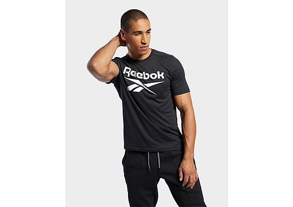 Reebok t-shirt imprimé workout ready supremium - Black, Black