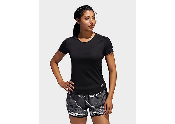 adidas T-shirt Run It - Black, Black