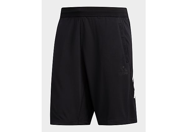 adidas Short 3-Stripes 9-Inch - Black, Black