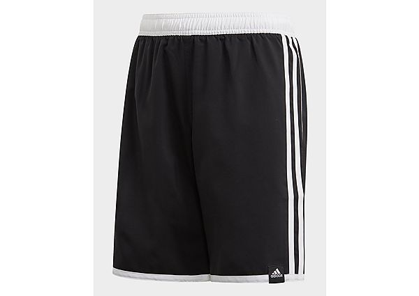 adidas Short de bain 3-Stripes - Black, Black
