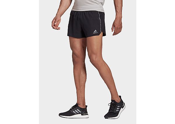 adidas Short Saturday Split - Black / Grey Six, Black / Grey Six