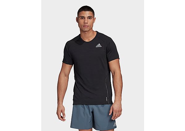 adidas T-shirt Runner - Black, Black