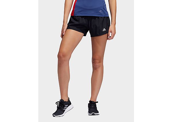 adidas Short Run It 3-Stripes PB - Black, Black