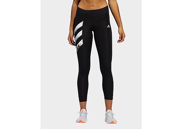 adidas Tight Own The Run 3-Stripes Fast - Black, Black