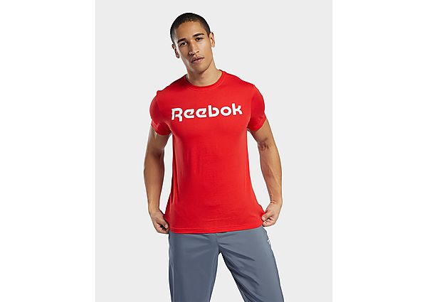 Reebok t-shirt graphic series linear logo - Motor Red, Motor Red