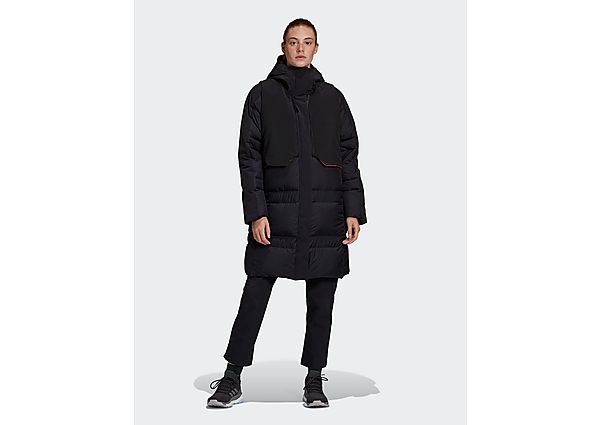 adidas Parka MYSHELTER COLD.RDY - Black / Orange, Black / Orange