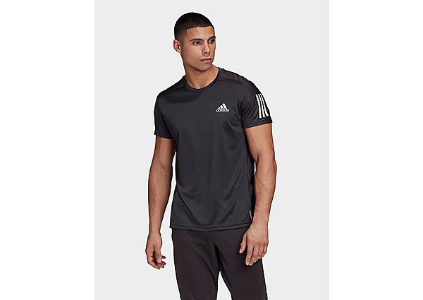 adidas T-shirt Own the Run - Black, Black