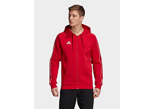 adidas Sweat-shirt à capuche Core 19 - Power Red / White, Power Red / White