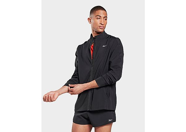 Reebok veste coupe-vent en toile running essentials - Black, Black