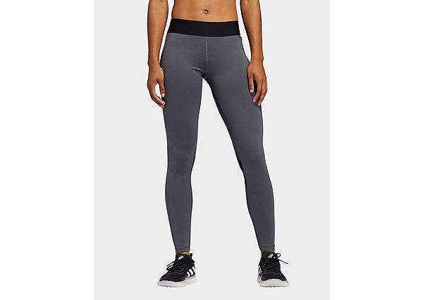 adidas Tight Techfit Long - Dark Grey Heather, Dark Grey Heather