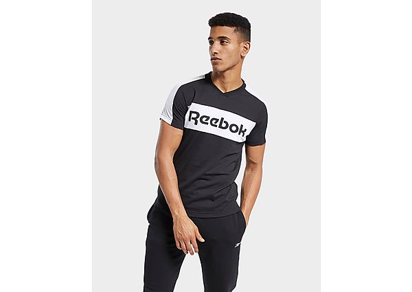 Reebok t-shirt training essentials linear logo graphic - Black, Black