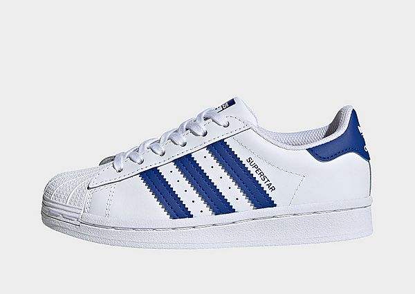 adidas Originals Chaussure Superstar - Cloud White / Royal Blue / Cloud White, Cloud White / Royal B
