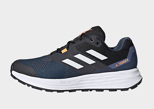 adidas Chaussure de trail running Terrex Two Flow - Crew Navy / Crystal White / Screaming Orange, Cr
