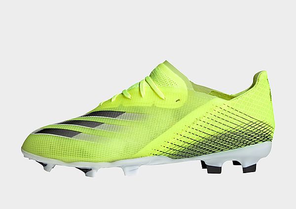 adidas Chaussure X Ghosted.1 Terrain souple - Solar Yellow / Core Black / Royal Blue, Solar Yellow /