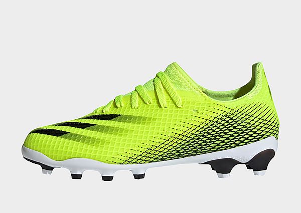 adidas Chaussure Multi-surfaces X Ghosted.3 - Solar Yellow / Core Black / Royal Blue, Solar Yellow /