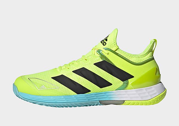 adidas Chaussure de tennis Adizero Ubersonic 4 - Solar Yellow / Core Black / Hazy Sky, Solar Yellow