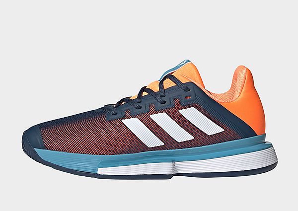 adidas Chaussure SoleMatch Bounce Tennis - Crew Navy / Cloud White / Screaming Orange, Crew Navy / C