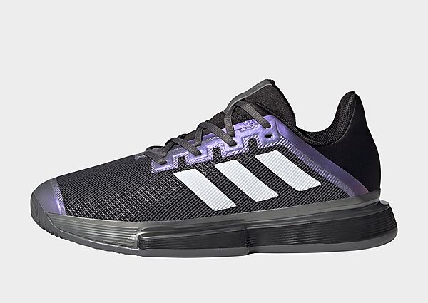 adidas Chaussure SoleMatch Bounce Clay - Core Black / Cloud White / Grey Five, Core Black / Cloud Wh