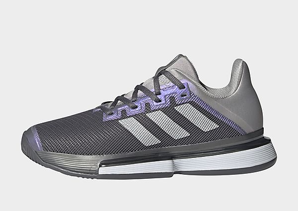 adidas Chaussure SoleMatch Bounce Tennis - Grey Four / Silver Metallic / Grey Two, Grey Four / Silve