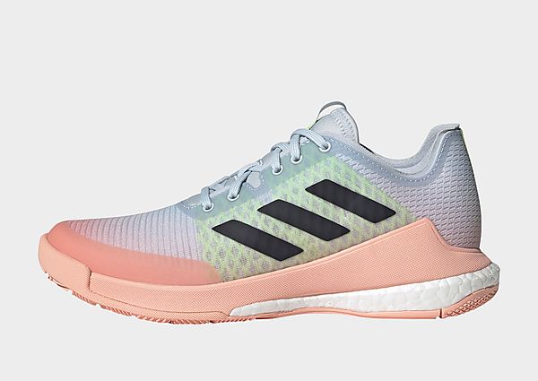 adidas Chaussure de volley-ball CrazyFlight - Halo Blue / Legend Ink / Hi-Res Yellow, Halo Blue / Le