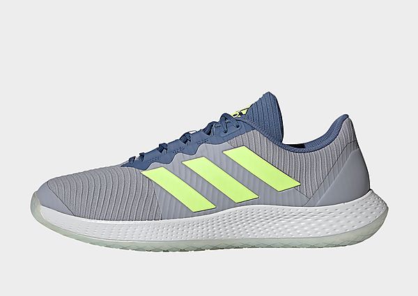 adidas Chaussure de handball ForceBounce - Halo Silver / Hi-Res Yellow / Crew Blue, Halo Silver / Hi