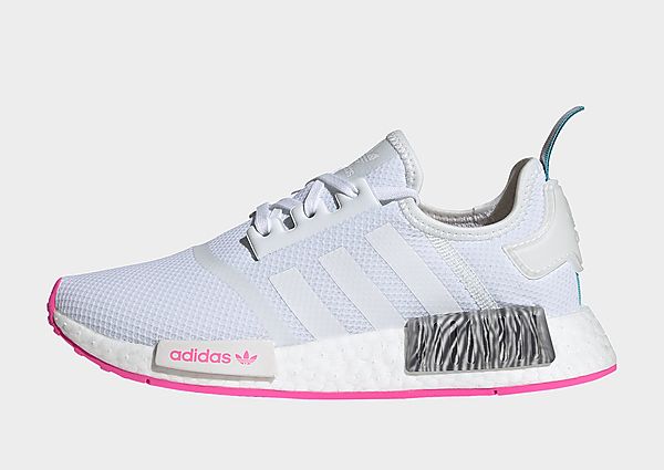 adidas Originals Chaussure NMD_R1 - Cloud White / Cloud White / Screaming Pink, Cloud White / Cloud