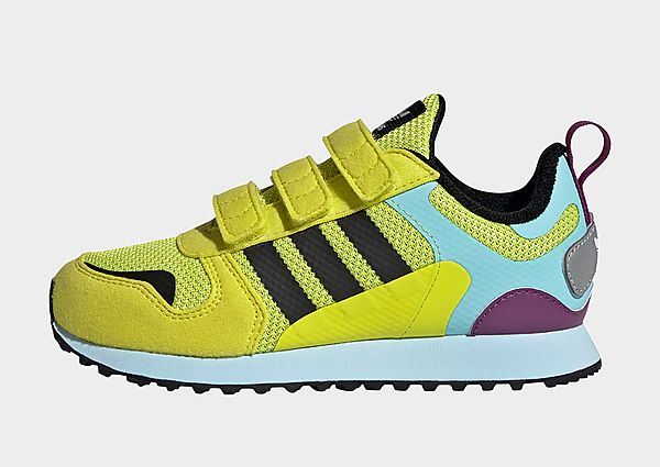 adidas Originals Chaussure ZX 700 HD - Acid Yellow / Core Black / Hazy Sky, Acid Yellow / Core Black