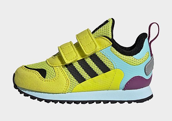 adidas Originals Chaussure ZX 700 HD - Acid Yellow / Core Black / Hazy Sky, Acid Yellow / Core Black