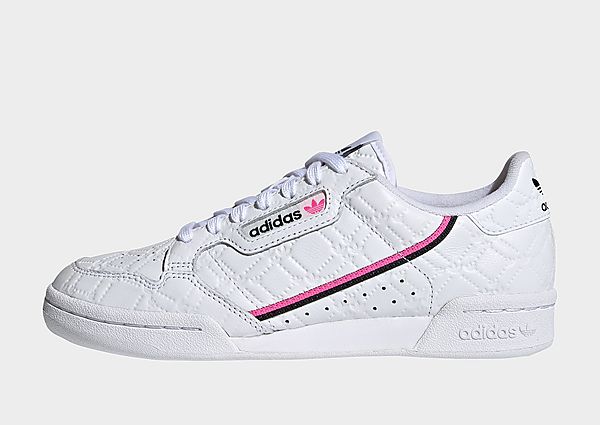 adidas Originals Chaussure Continental 80 - Crystal White / Screaming Pink / Core Black, Crystal Whi