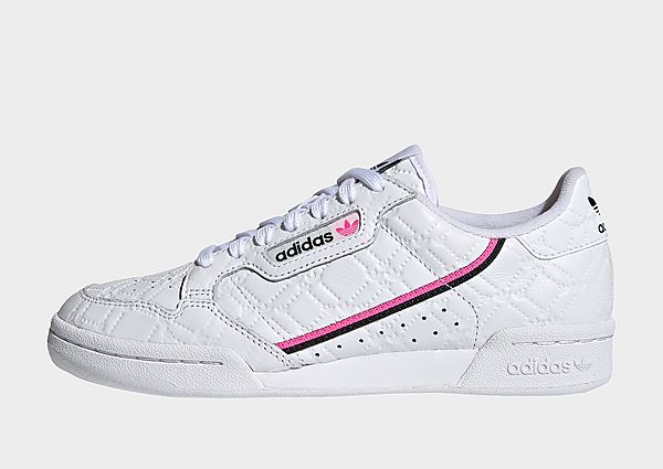 adidas Originals Chaussure Continental 80 - Crystal White / Screaming Pink / Core Black, Crystal Whi