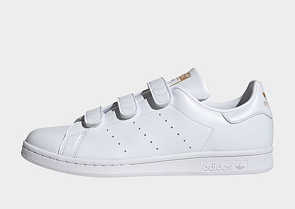 adidas Originals Chaussure Stan Smith - Cloud White / Cloud White / Gold Metallic, Cloud White / Clo